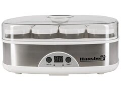 Aparat de preparat Iaurt Hausberg HB-2192 , 8 recipiente din sticla de 200 ml, 50 W